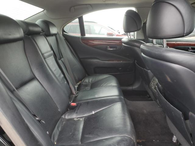 JTHBL46F375042161 - 2007 LEXUS LS 460 BLACK photo 10