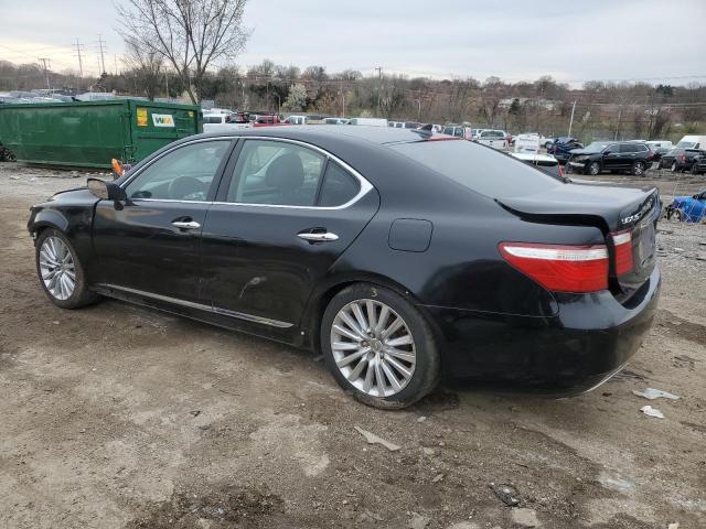 JTHBL46F375042161 - 2007 LEXUS LS 460 BLACK photo 2