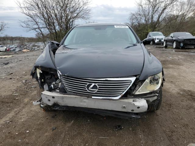 JTHBL46F375042161 - 2007 LEXUS LS 460 BLACK photo 5