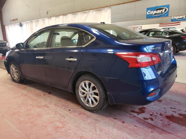 3N1AB7AP4JY266490 - 2018 NISSAN SENTRA S BLUE photo 2