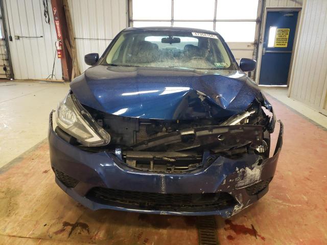 3N1AB7AP4JY266490 - 2018 NISSAN SENTRA S BLUE photo 5