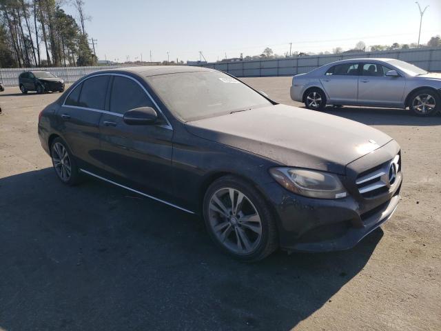 55SWF4JB2GU175764 - 2016 MERCEDES-BENZ C 300 BLACK photo 4