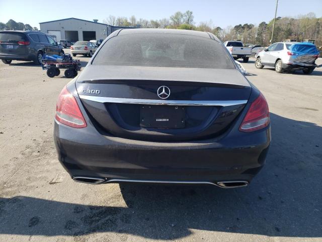 55SWF4JB2GU175764 - 2016 MERCEDES-BENZ C 300 BLACK photo 6