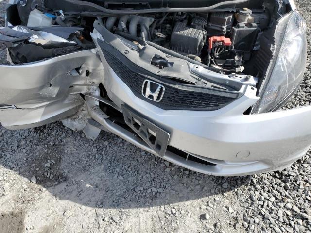 JHMGE8G37DC061945 - 2013 HONDA FIT SILVER photo 11