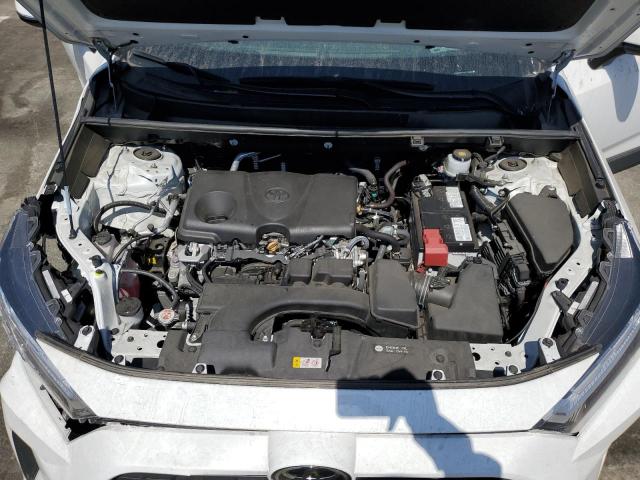 2T3W1RFV0NC183659 - 2022 TOYOTA RAV4 XLE WHITE photo 12