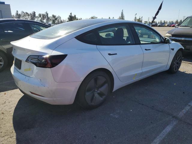 5YJ3E1EA2MF868076 - 2021 TESLA MODEL 3 WHITE photo 3