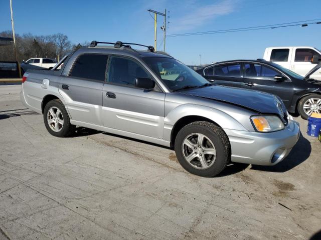 4S4BT62C957106435 - 2005 SUBARU BAJA SPORT SILVER photo 4