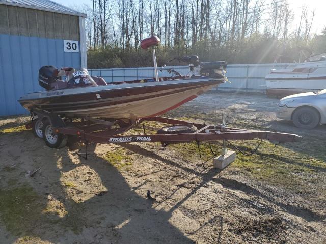 BNZ1W257D898 - 1998 STRATOS BOAT Темно-червоний фото 1