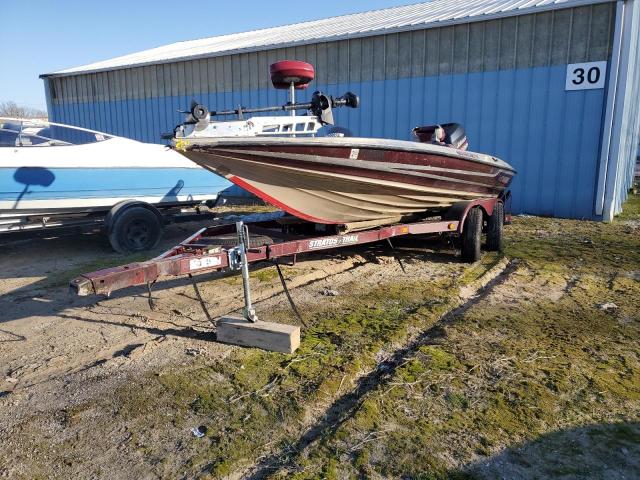 BNZ1W257D898 - 1998 STRATOS BOAT Темно-червоний фото 2