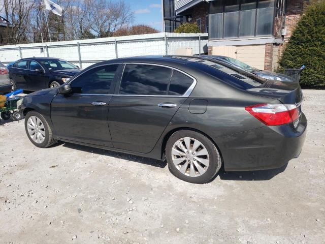 1HGCR2F70DA152316 - 2013 HONDA ACCORD EX GRAY photo 2