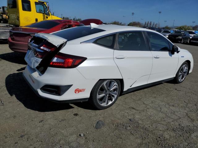 JHMZC5F39JC014264 - 2018 HONDA CLARITY TOURING WHITE photo 3