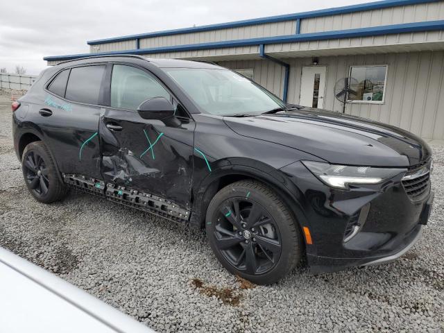 LRBFZNR44ND072742 - 2022 BUICK ENVISION ESSENCE Սև լուսանկար 4