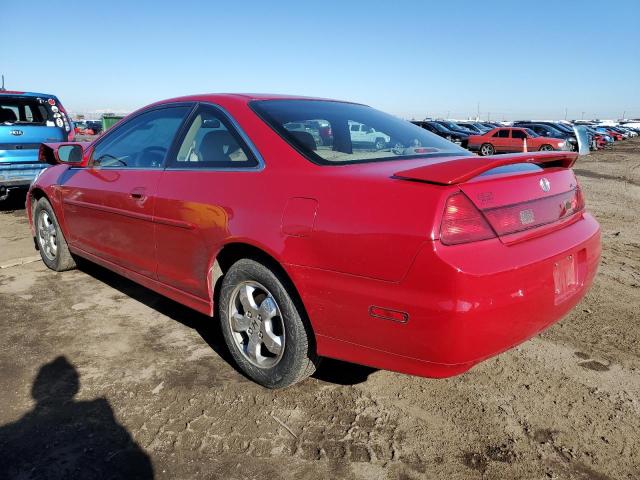 1HGCG32552A021864 - 2002 HONDA ACCORD EX RED photo 2