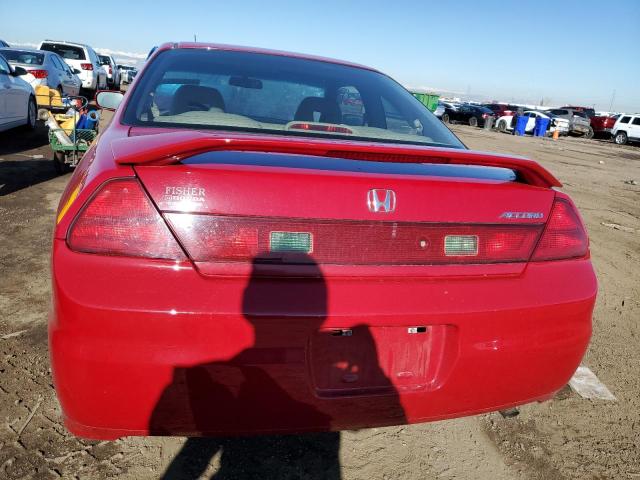 1HGCG32552A021864 - 2002 HONDA ACCORD EX RED photo 6