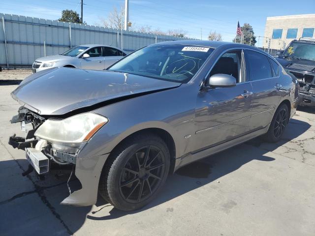 JNKCY01F39M851724 - 2009 INFINITI M35 BASE GRAY photo 1