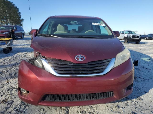 5TDKK3DC8BS004502 - 2011 TOYOTA SIENNA LE RED photo 5