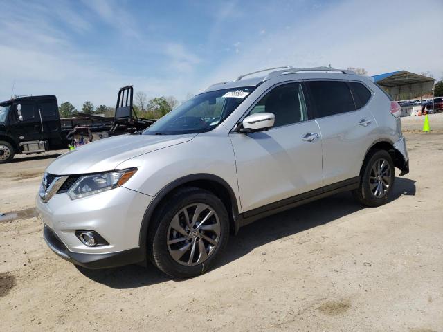 KNMAT2MT1GP715365 - 2016 NISSAN ROGUE S SILVER photo 1