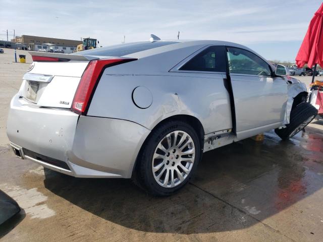 1G6DJ1ED7B0141816 - 2011 CADILLAC CTS PERFORMANCE COLLECTION SILVER photo 3