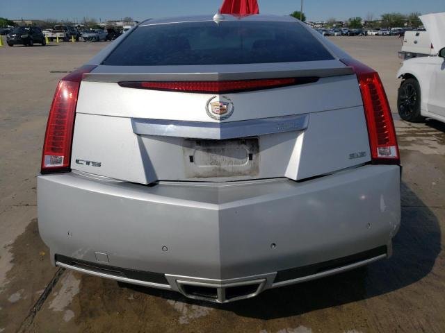 1G6DJ1ED7B0141816 - 2011 CADILLAC CTS PERFORMANCE COLLECTION SILVER photo 6