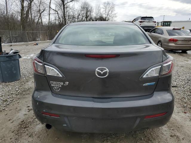 JM1BL1V78D1717547 - 2013 MAZDA 3 I GRAY photo 6