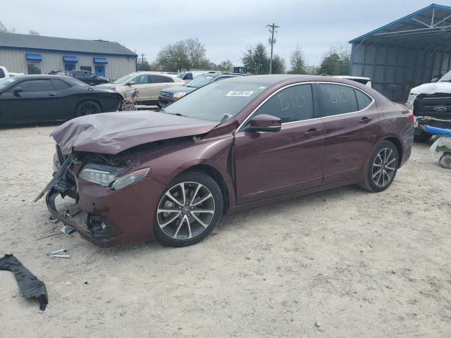 19UUB3F71FA009697 - 2015 ACURA TLX ADVANCE ბურგუნდია ფოტო 1