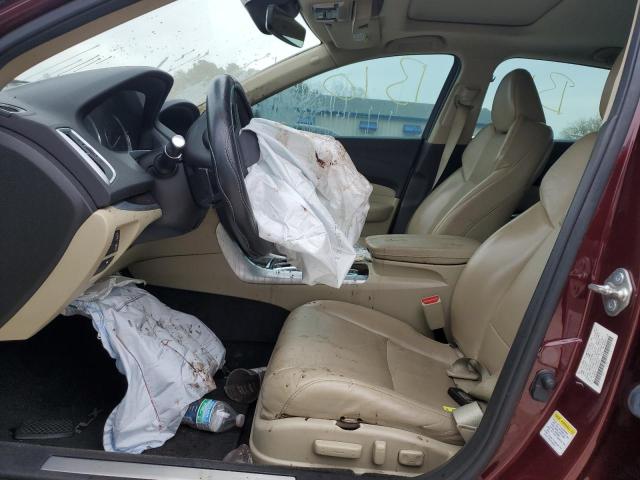 19UUB3F71FA009697 - 2015 ACURA TLX ADVANCE ბურგუნდია ფოტო 7