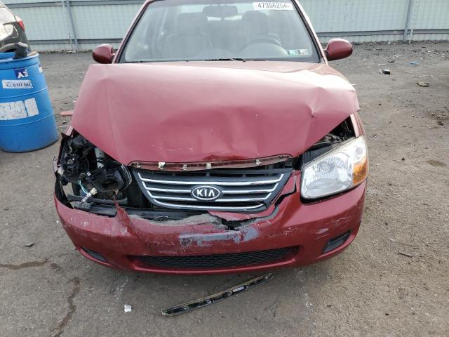 KNAFE121685526829 - 2008 KIA SPECTRA EX MAROON photo 11