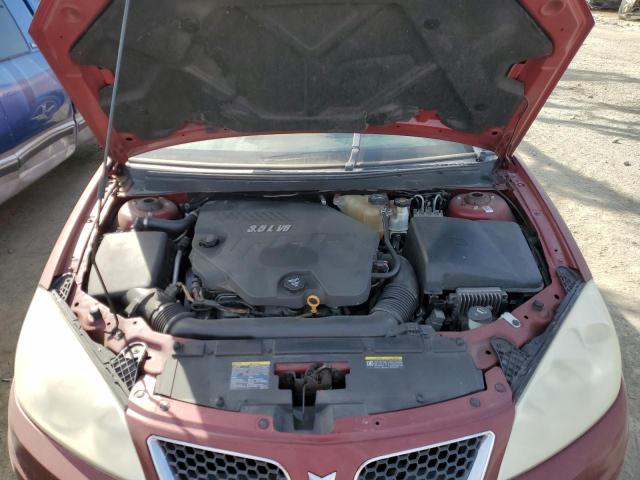 1G2ZK57N494242087 - 2009 PONTIAC G6 GT BURGUNDY photo 11