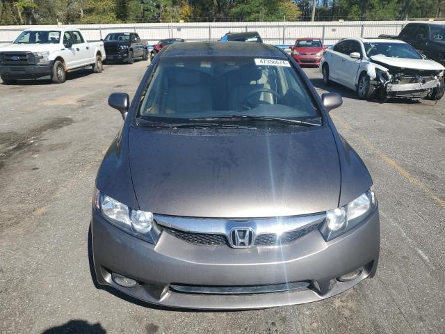 2HGFA1F57AH570124 - 2010 HONDA CIVIC LX GRAY photo 5