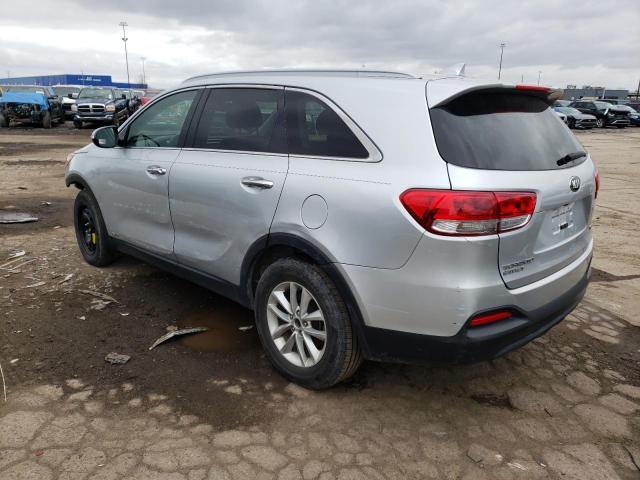 5XYPGDA33JG351815 - 2018 KIA SORENTO LX SILVER photo 2