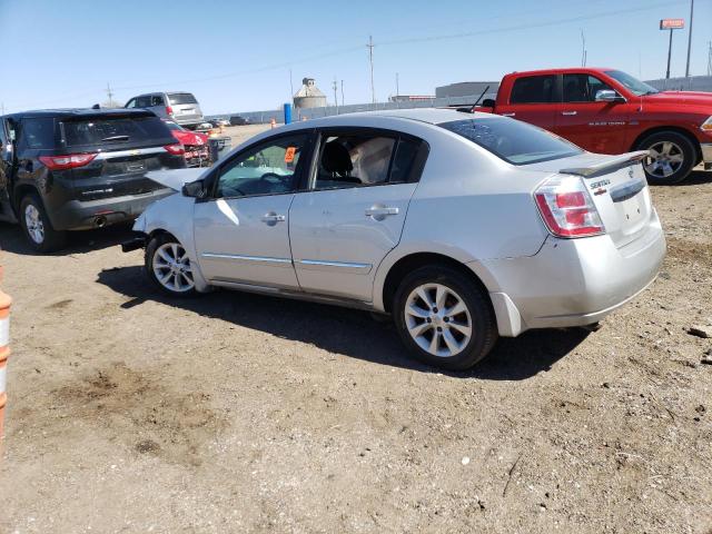 3N1AB6APXCL613718 - 2012 NISSAN SENTRA 2.0 SILVER photo 2