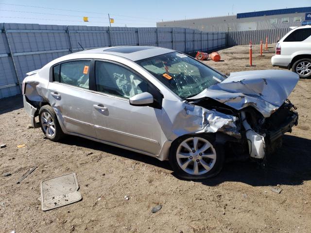 3N1AB6APXCL613718 - 2012 NISSAN SENTRA 2.0 SILVER photo 4