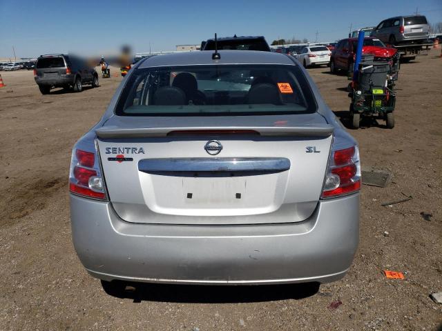 3N1AB6APXCL613718 - 2012 NISSAN SENTRA 2.0 SILVER photo 6