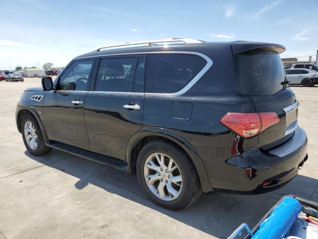 JN8AZ2NE4E9067069 - 2014 INFINITI QX80 BLACK photo 2