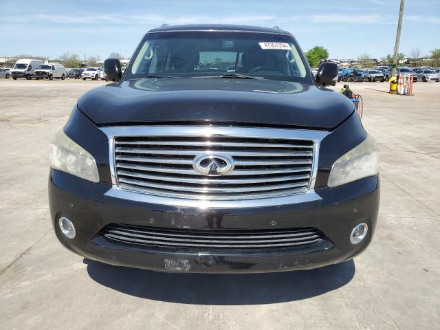 JN8AZ2NE4E9067069 - 2014 INFINITI QX80 BLACK photo 5