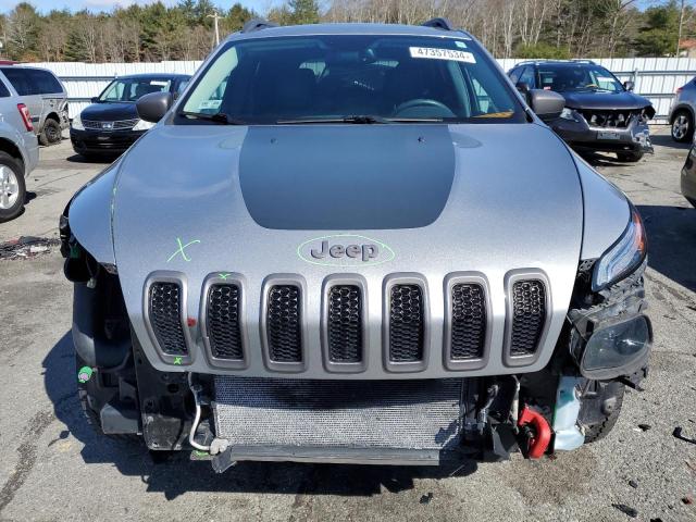 1C4PJMBS3EW268031 - 2014 JEEP CHEROKEE TRAILHAWK GRAY photo 5