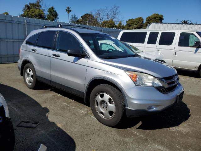 5J6RE4H32AL068034 - 2010 HONDA CR-V LX SILVER photo 4