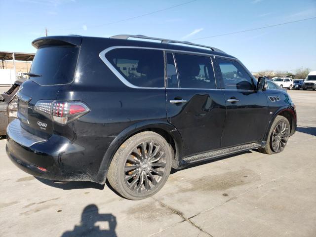 JN8AZ2NE9G9123770 - 2016 INFINITI QX80 BLACK photo 3