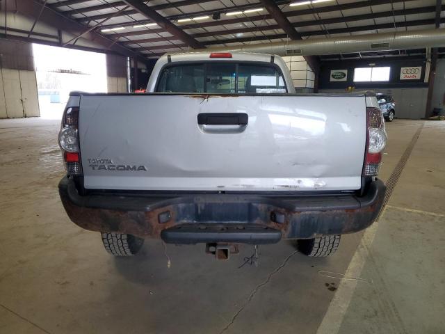 5TFPX4EN2BX003420 - 2011 TOYOTA TACOMA SILVER photo 6