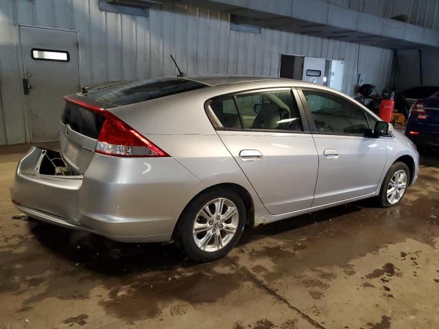 JHMZE2H77AS012219 - 2010 HONDA INSIGHT EX SILVER photo 3