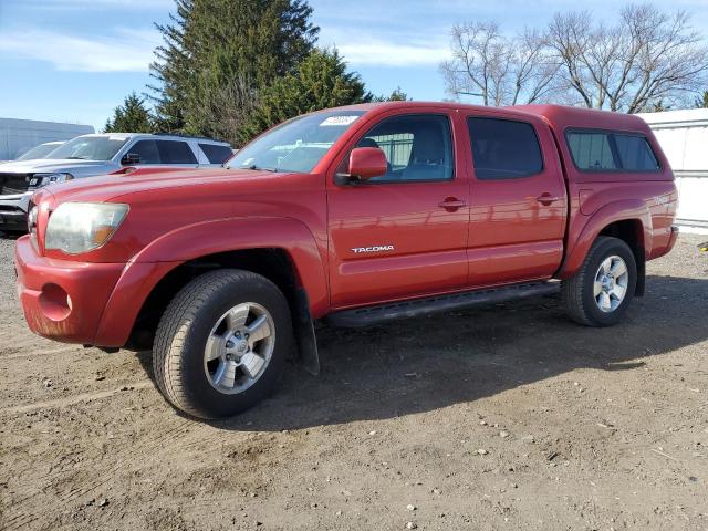 3TMLU4EN0AM051347 - 2010 TOYOTA TACOMA DOUBLE CAB RED photo 1