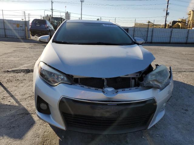 5YFBURHE4GP494686 - 2016 TOYOTA COROLLA L SILVER photo 5