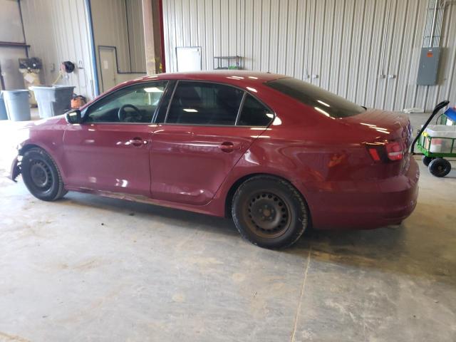 3VW267AJ9GM312295 - 2016 VOLKSWAGEN JETTA S RED photo 2