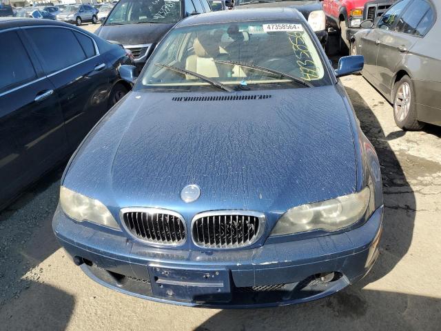 WBABD33414PL03182 - 2004 BMW 325 CI BLUE photo 5