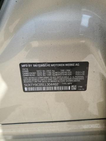 5UXTY9C05LL304402 - 2020 BMW X3 XDRIVEM40I GOLD photo 14