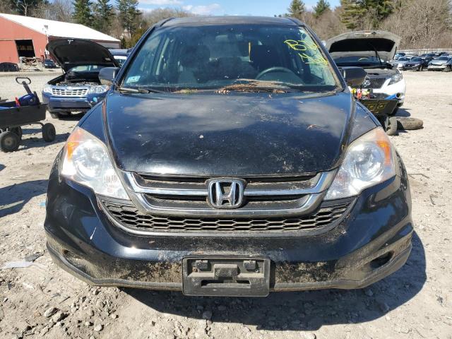 JHLRE4H35BC010767 - 2011 HONDA CR-V LX BLACK photo 5