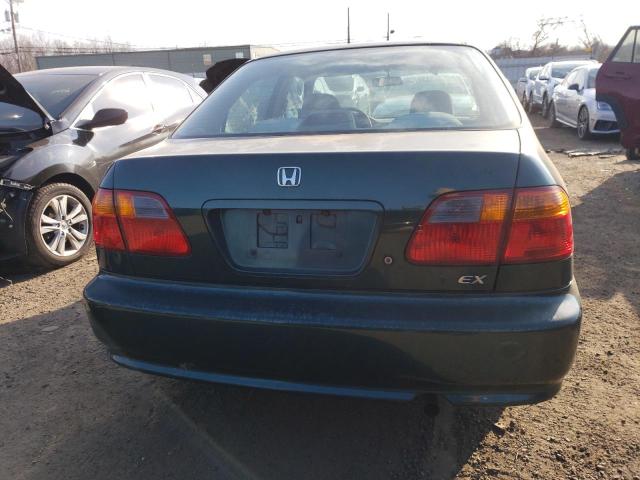 2HGEJ8643XH540557 - 1999 HONDA CIVIC EX GREEN photo 6