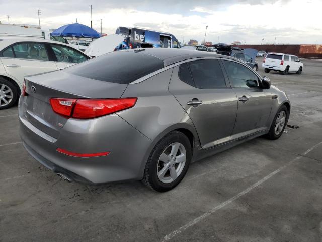 5XXGM4A78EG316919 - 2014 KIA OPTIMA LX GRAY photo 3