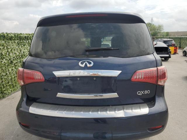 JN8AZ2NC3H9431999 - 2017 INFINITI QX80 BASE BLUE photo 6