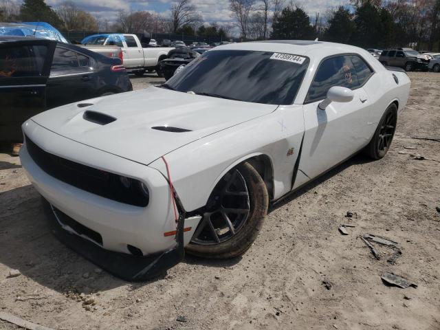 2C3CDZFJ4KH508805 - 2019 DODGE CHALLENGER R/T SCAT PACK WHITE photo 1